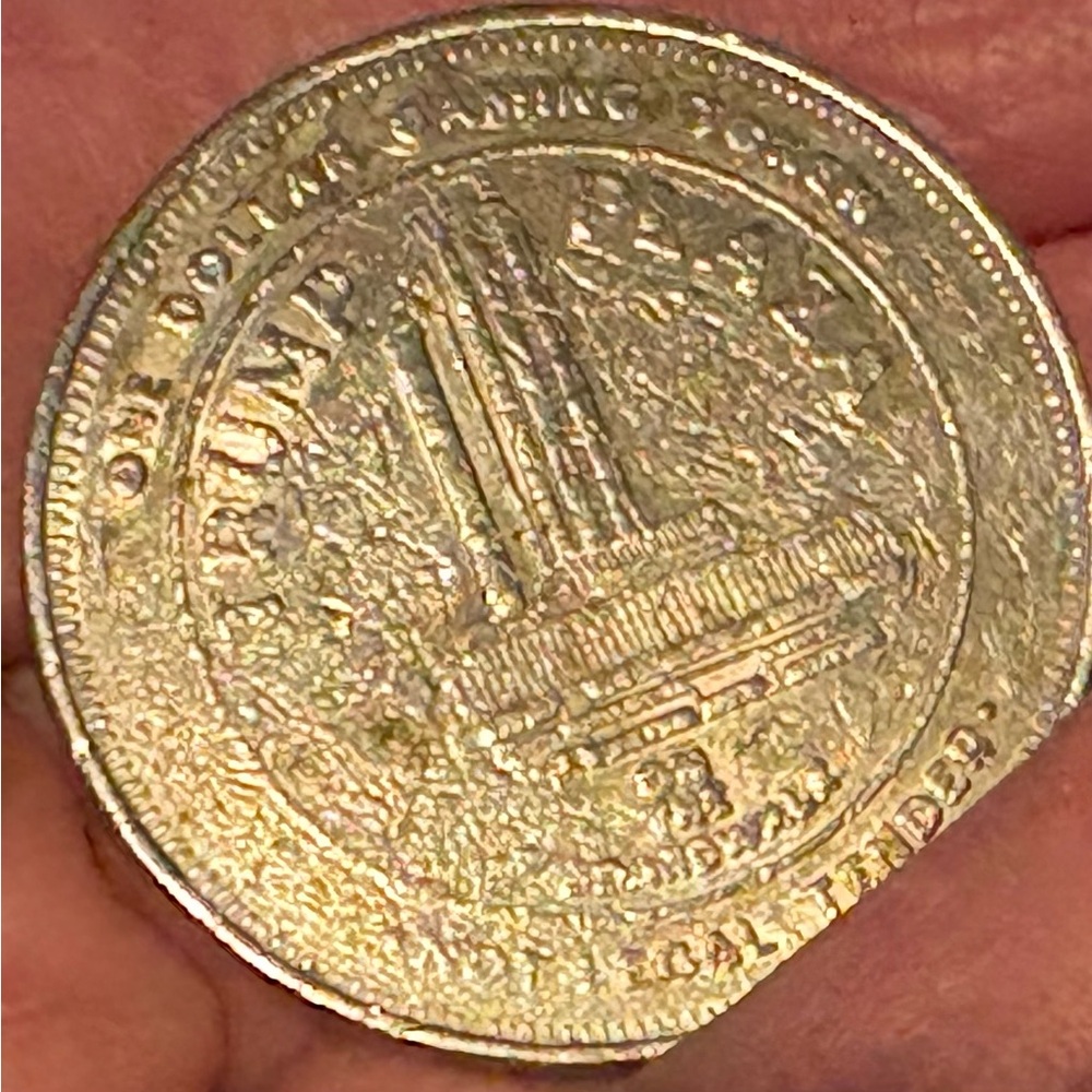 Trump Collectible Casino Coin